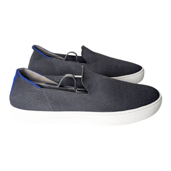 ROTHY'S The Original Slip-On Sneaker In All Black Size 9 - Picture 5 of 10